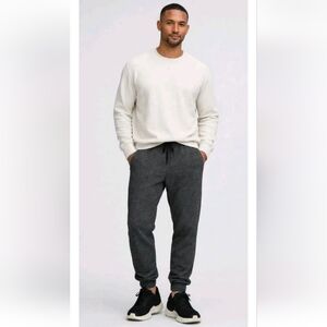 Lululemon Men's Ease The Day Textured Cotton Blend Joggers! XXL